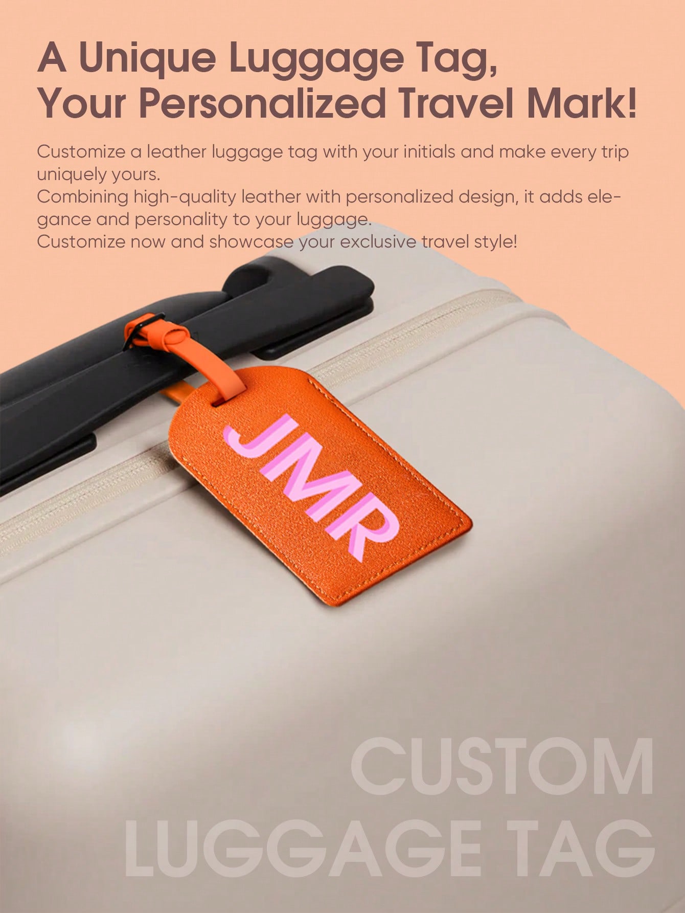 Personalized Initial Luggage T - Party Favor Bag recension och pris