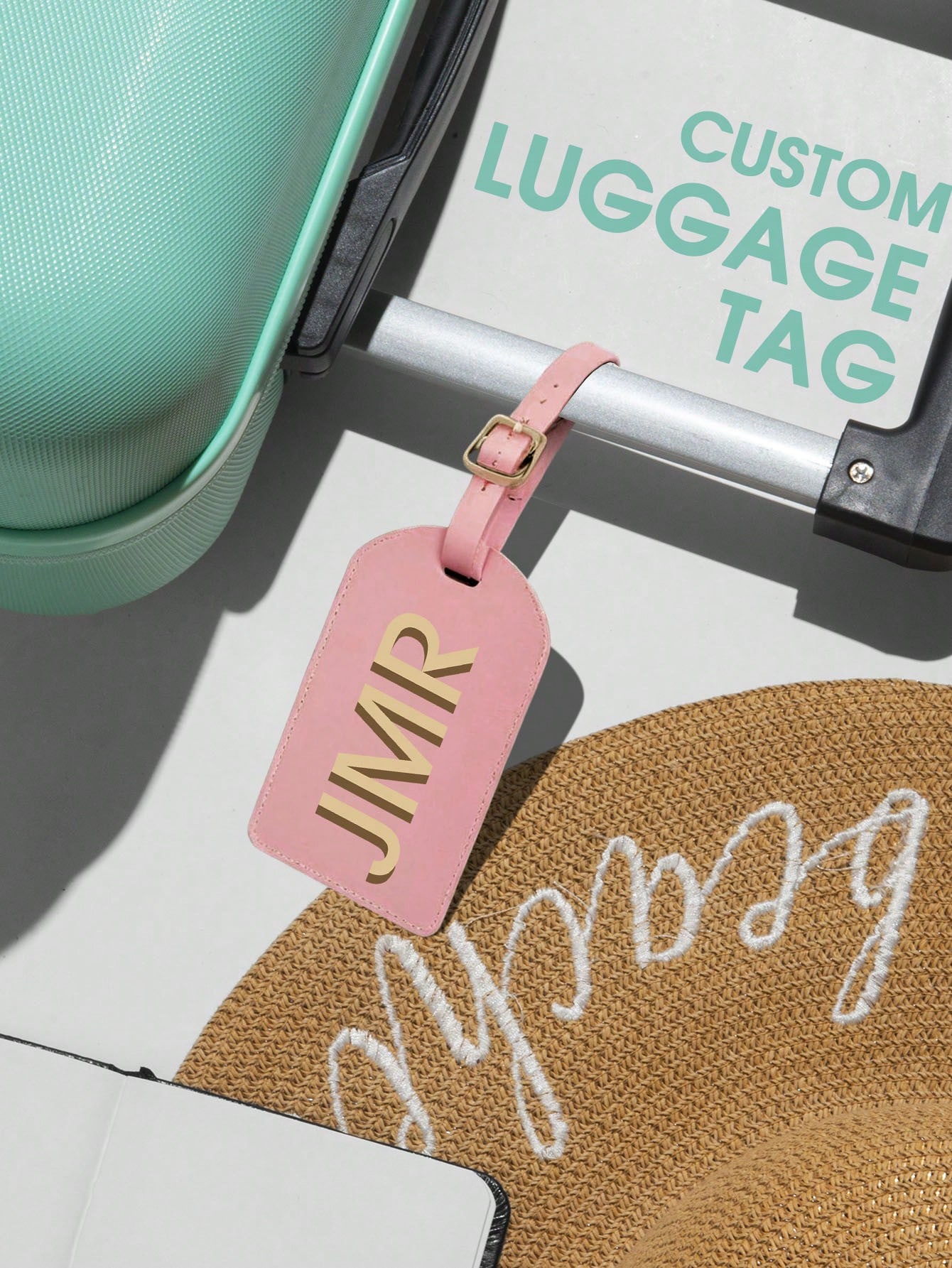 Personalized Initial Luggage T - Party Favor Bag recension och pris
