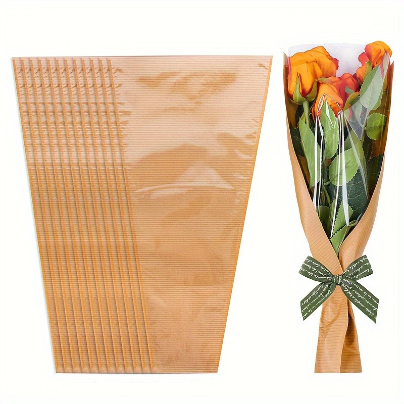 10pcs Transparent Bouquet Pack - Cotton Candy Cone recension och pris