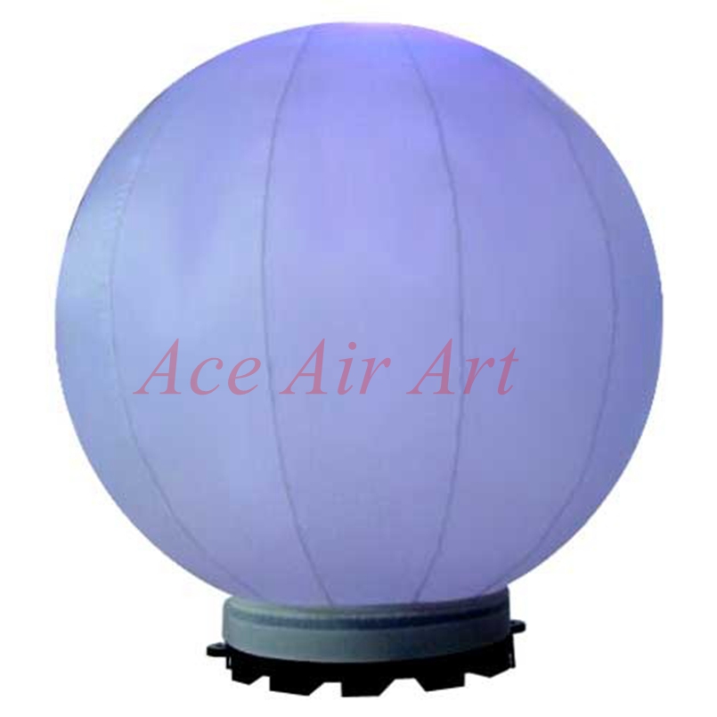 Inflatable White Round Ball, P - Party Event Supplier recension och pris