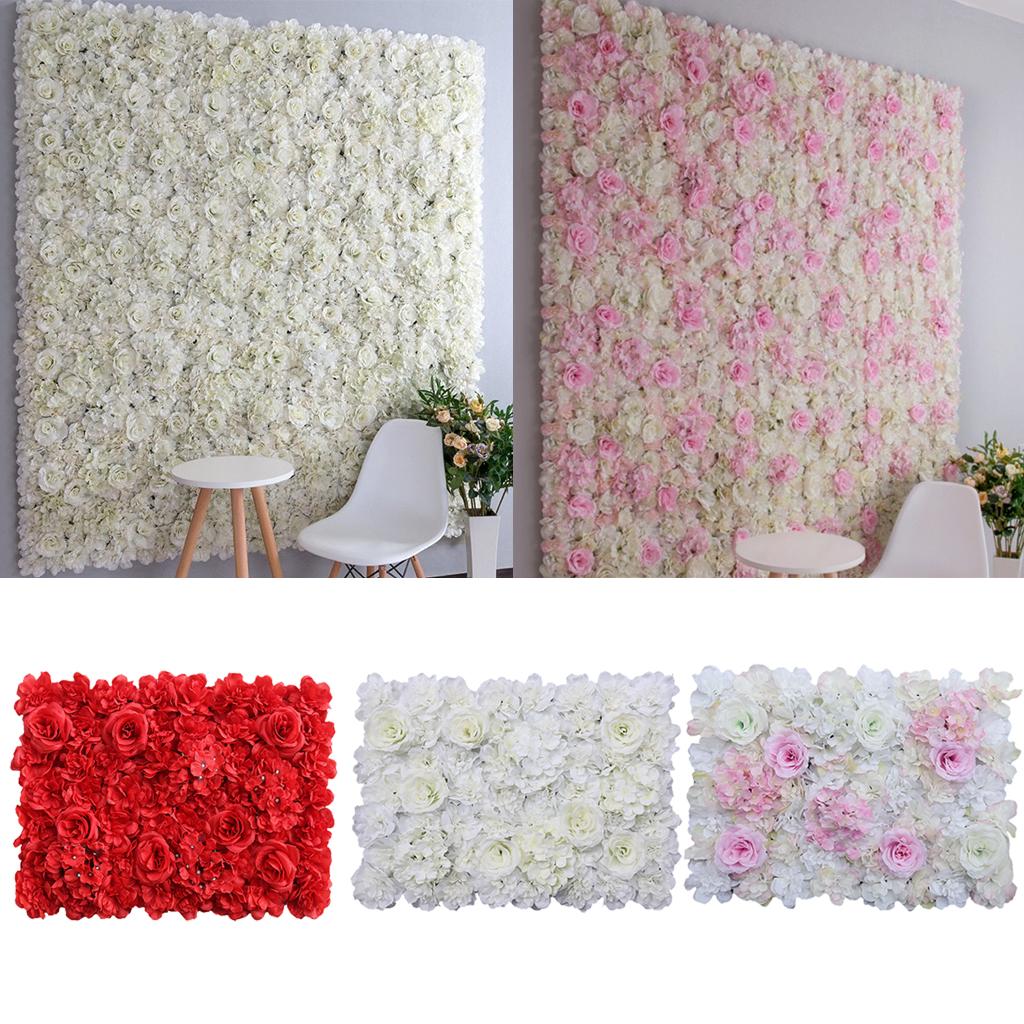 Romantic Artificial Wedding Fl - Flower Wall Panel recension och pris