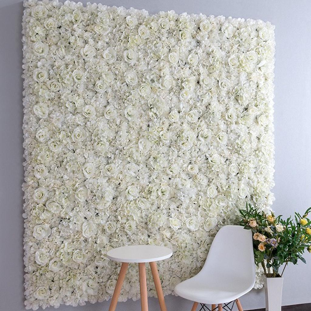 Romantic Artificial Wedding Fl - Flower Wall Panel recension och pris