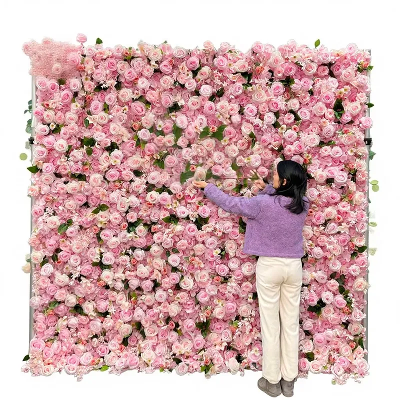 Sunwedding Silk Artificial Flo - Flower Wall Panel recension och pris