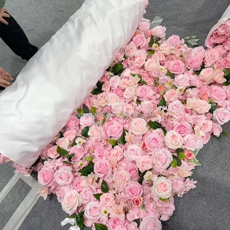 Sunwedding Silk Artificial Flo - Flower Wall Panel recension och pris