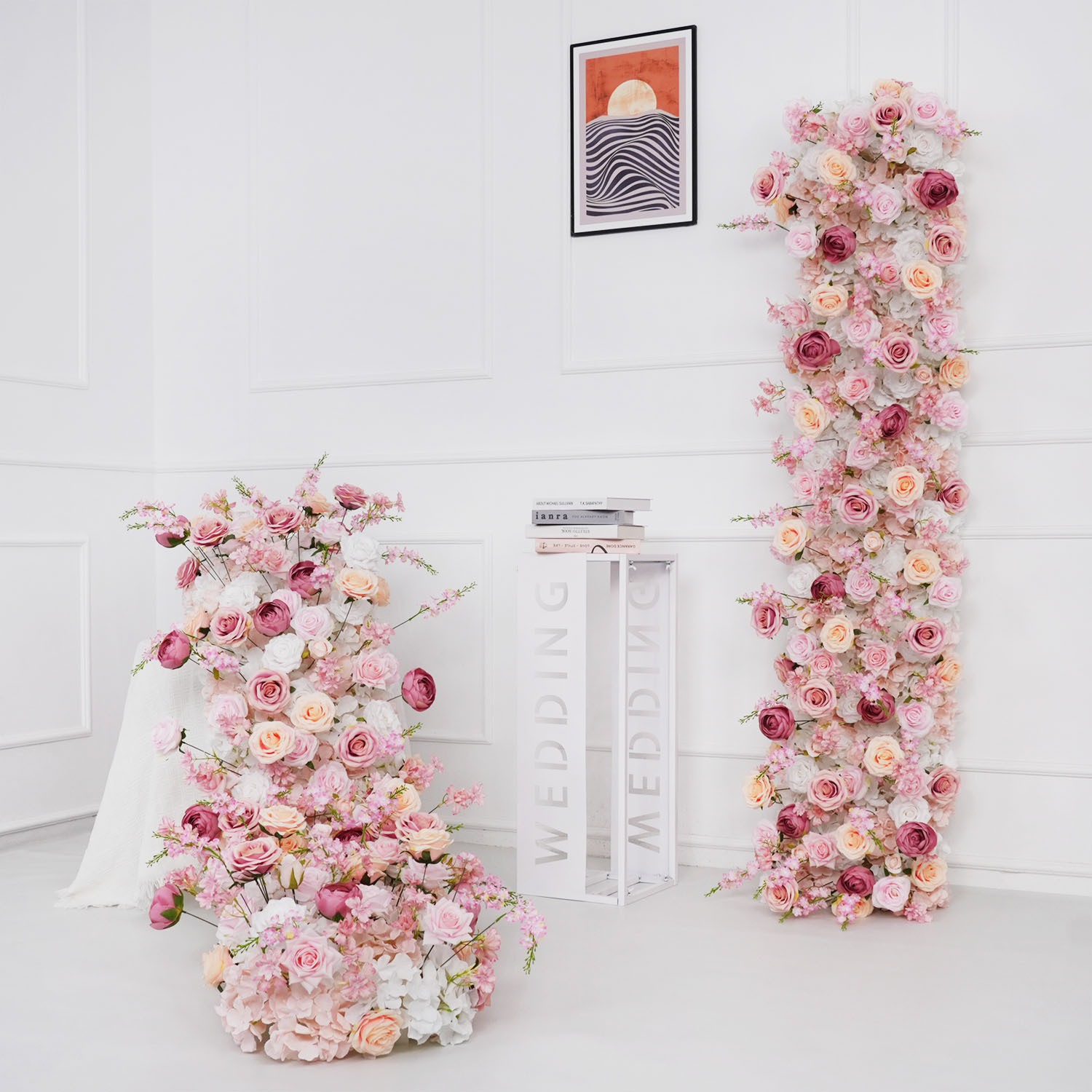 Uflower Luxury Artificial Flow - Flower Wall Panel recension och pris