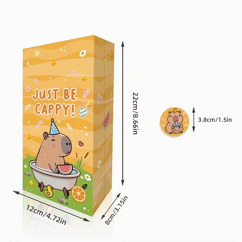 12/24/48pcs Capybara Candy Bag - Event Party Box recension och pris