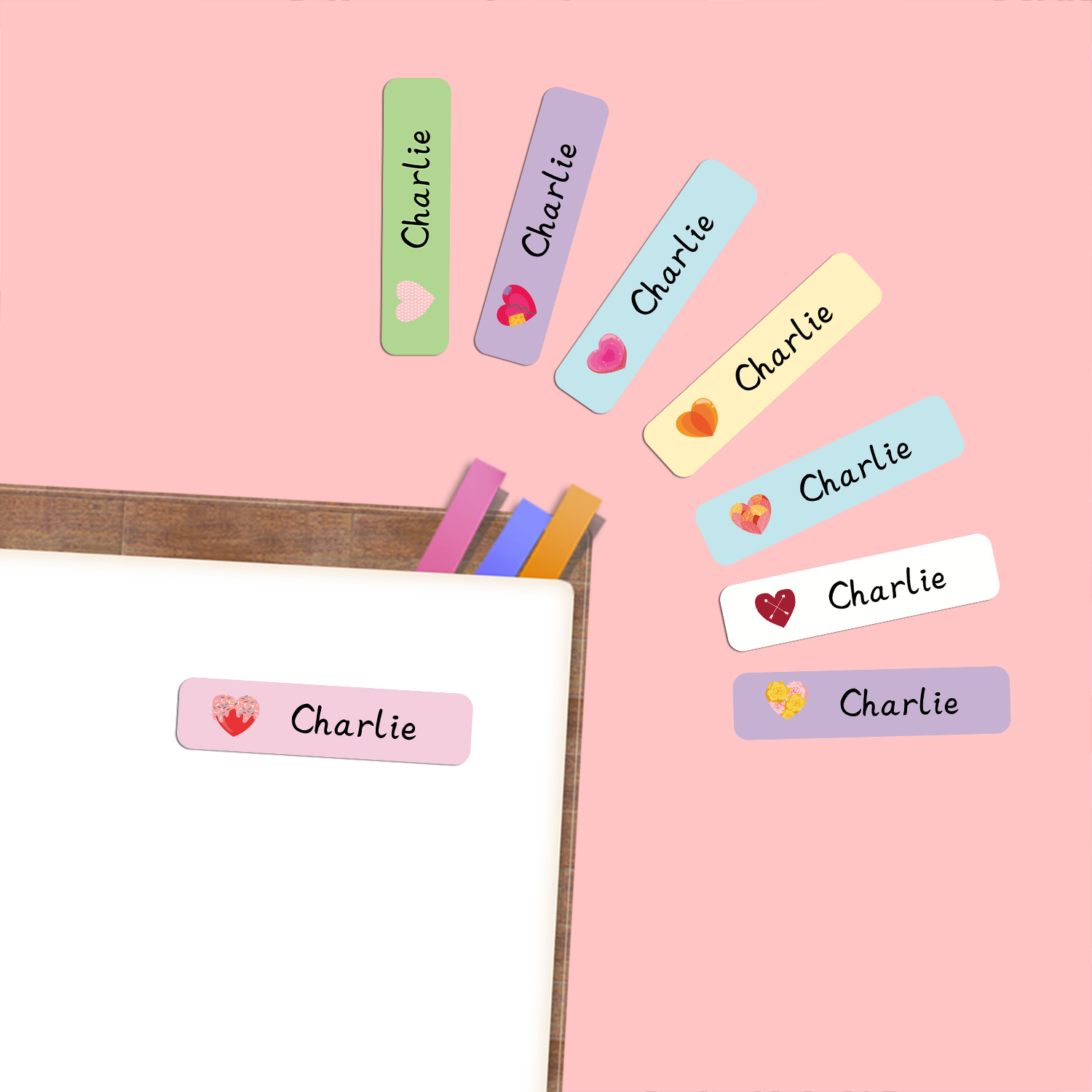 Personalized Heart Shape Name  - Event Supplies recension och pris