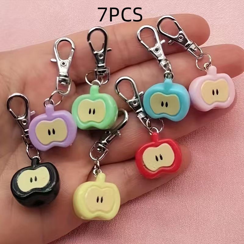7pcs resin simulated Apple key - Party Favor Bag recension och pris