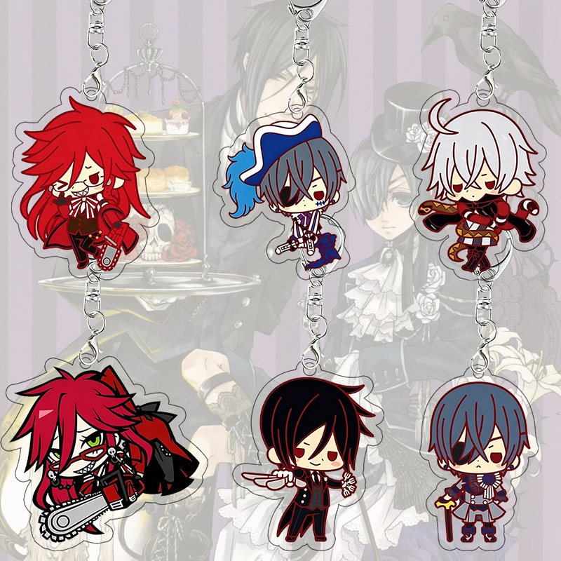 Black Butler Acrylic Keychain  - Event Supplies recension och pris