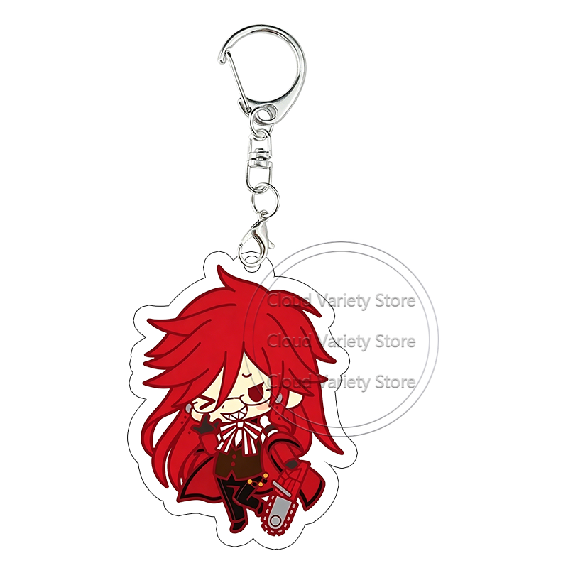 Black Butler Acrylic Keychain  - Event Supplies recension och pris