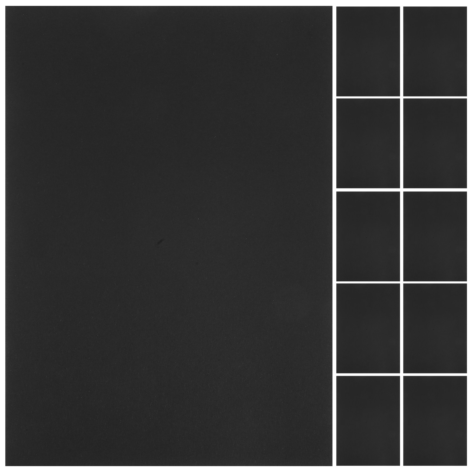 50Sheets Black Cardstock Thick - Papercraft Supply Invitation recension och pris