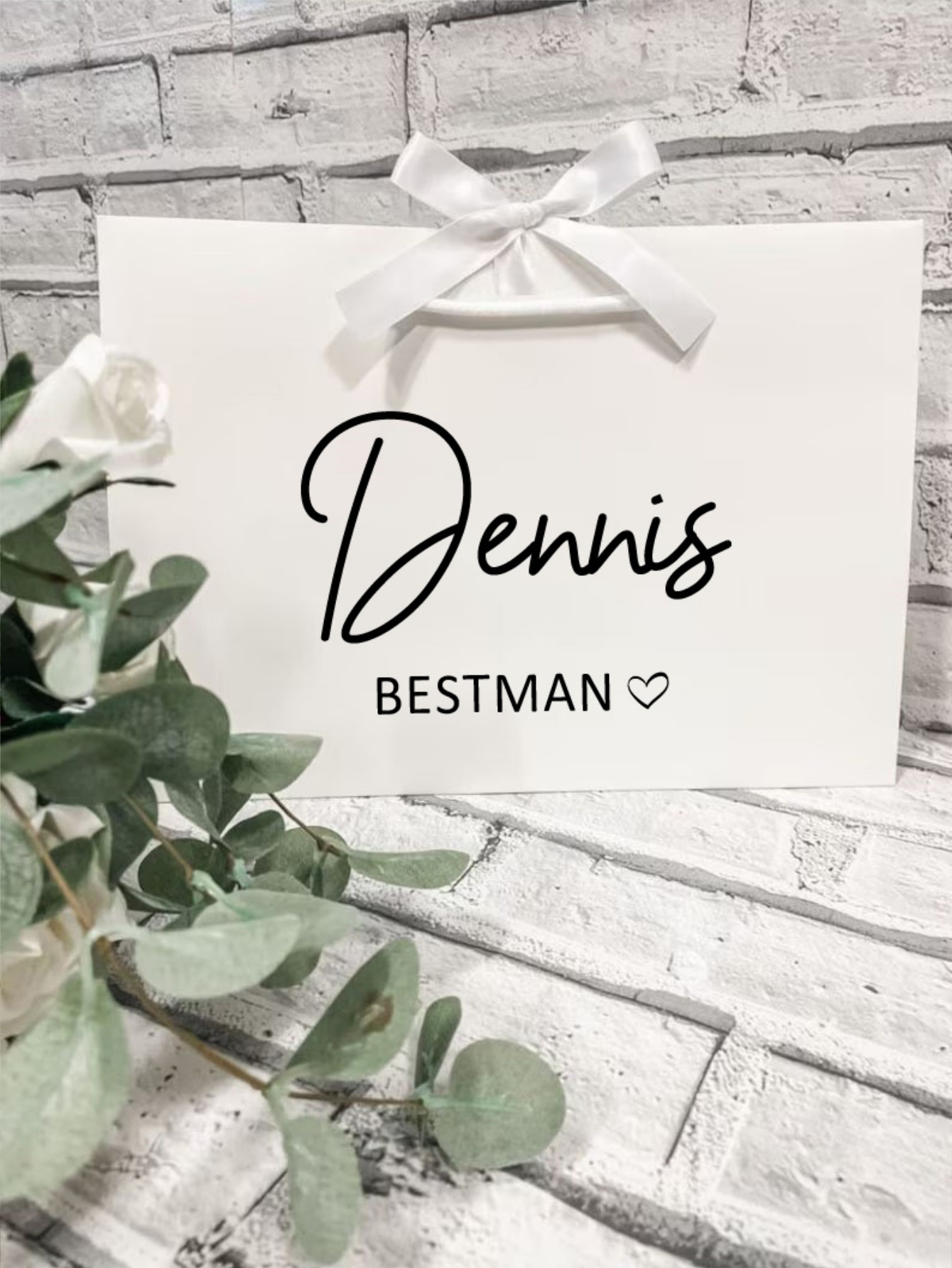 1pc Custom Wedding Bridesmaid  - Party Favor Bag recension och pris