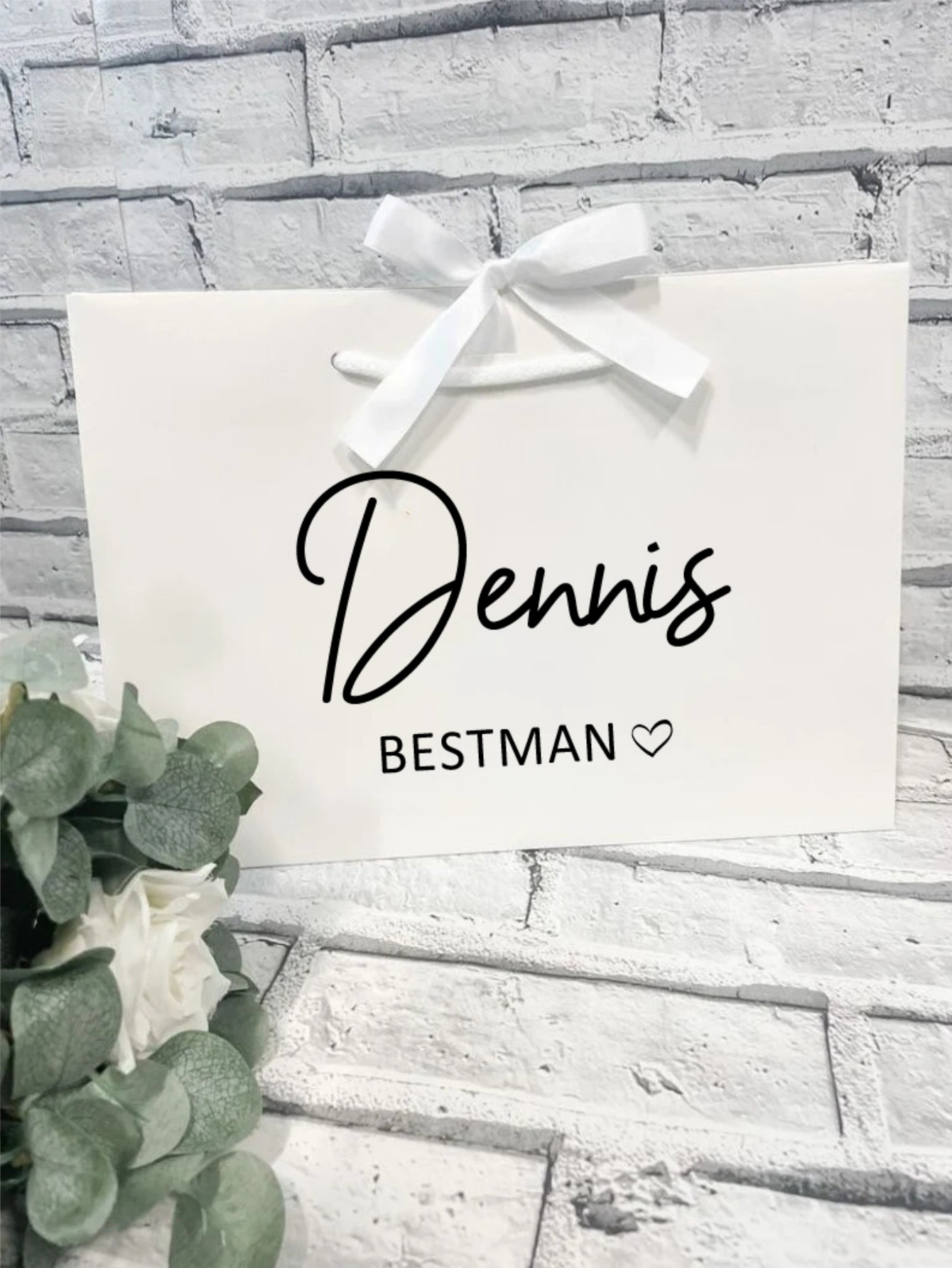 1pc Custom Wedding Bridesmaid  - Party Favor Bag recension och pris