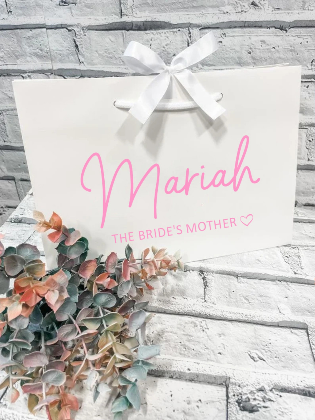 1pc Custom Wedding Bridesmaid  - Party Favor Bag recension och pris