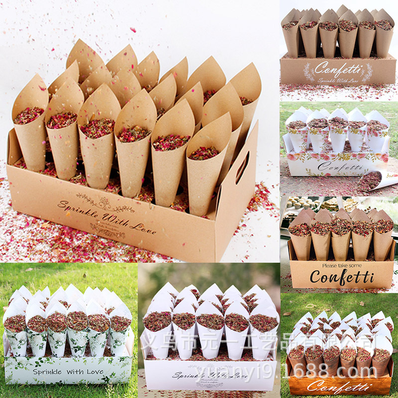 Wedding Confetti Cone Stand Bo - Cotton Candy Cone recension och pris