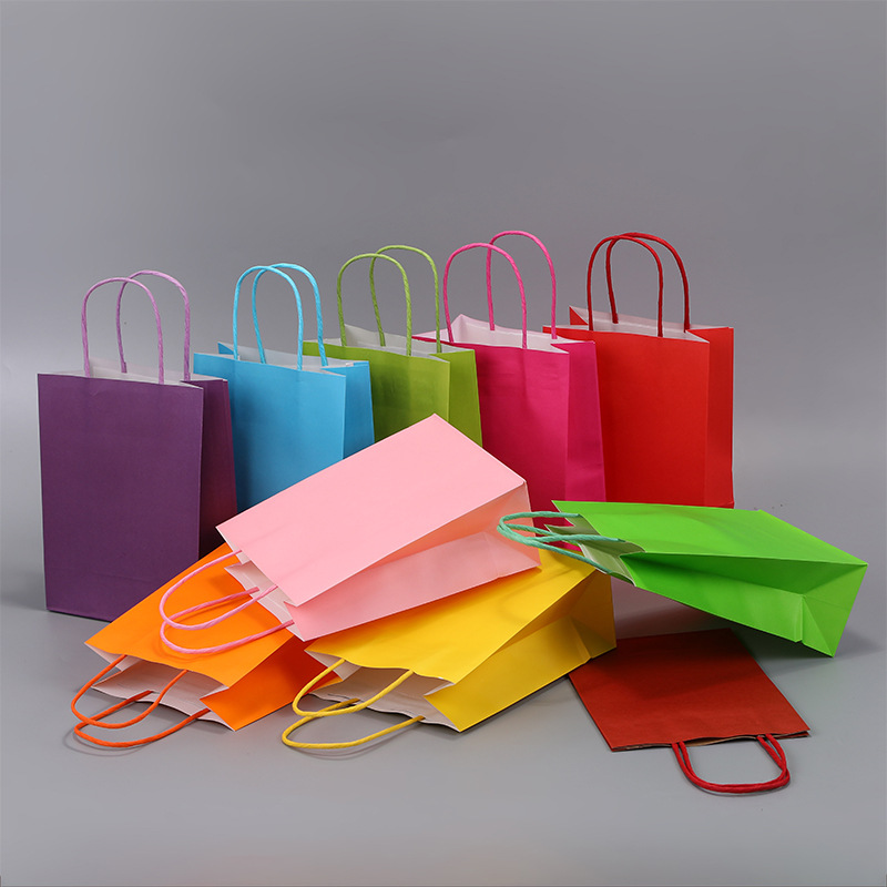 Candy Colorful Shopping Bags 1 - Event Party Shop recension och pris