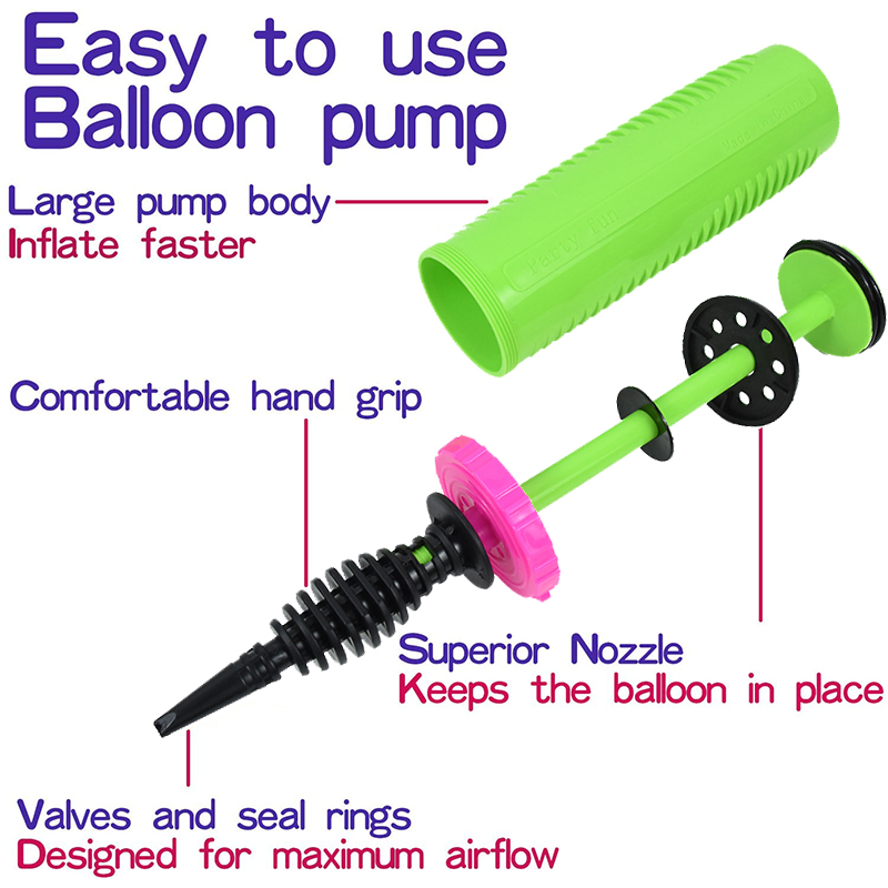 1Pc Balloon Pump Plastic Hand  - Balloon Pump Hand recension och pris