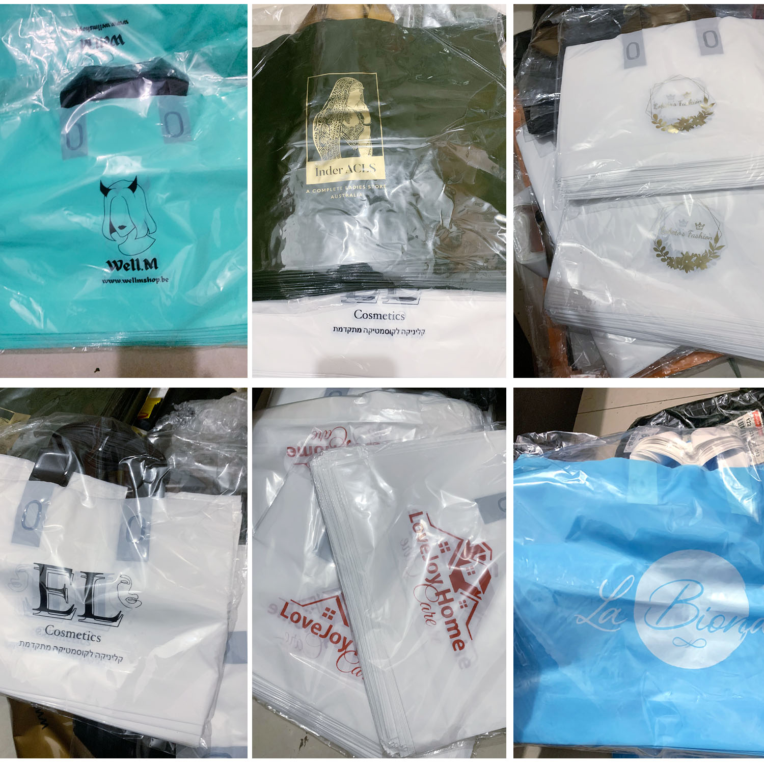 200pcs Custom Logo Shopping Ba - Event Party Shop recension och pris